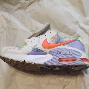 Nike Air Max with Orange and Purple Accents